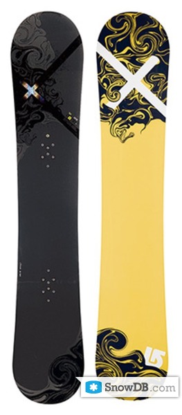 Snowboard Burton Custom X 2007/2008 :: Snowboard and ski catalog 