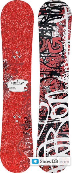 Snowboard Burton Blunt Wide 2008/2009 :: Snowboard and ski catalog 