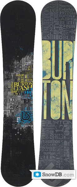 Snowboard Burton Clash 2008/2009 :: Snowboard and ski catalog SnowDB.com