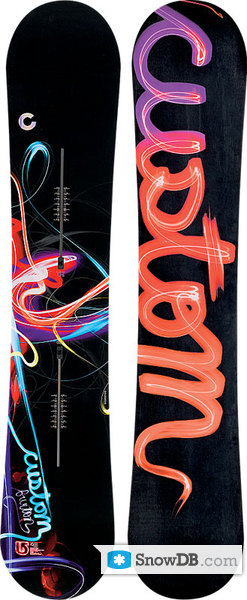 les land Figuur Snowboard Burton Custom 2008/2009 :: Snowboard and ski catalog SnowDB.com