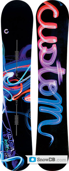 Snowboard Burton Custom Wide 2008/2009 :: Snowboard and ski 