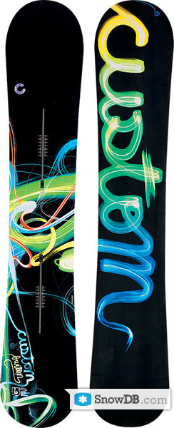 Snowboard Burton Wide Snowboard and ski SnowDB.com