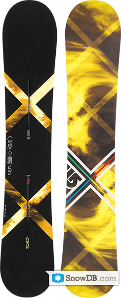 Snowboard Burton Custom X 2008/2009 :: Snowboard and ski catalog 