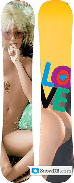 Snowboard Burton Love 2008/2009 :: Snowboard and ski catalog