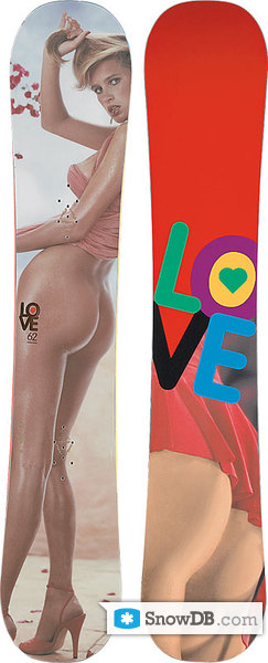 Snowboard Burton Love 2008/2009 :: Snowboard and ski catalog