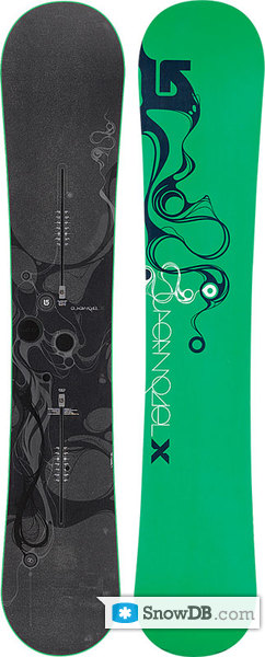 Snowboard Burton Supermodel X 2008/2009 :: Snowboard and ski 