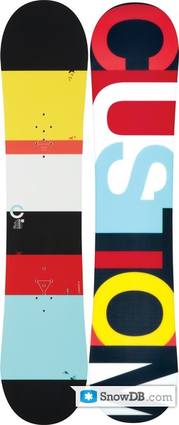 Snowboard Burton Custom Smalls 2009/2010 :: Snowboard and ski