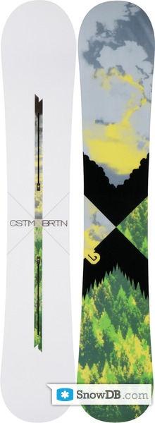Snowboard Burton Custom X 2009/2010 :: Snowboard and ski catalog