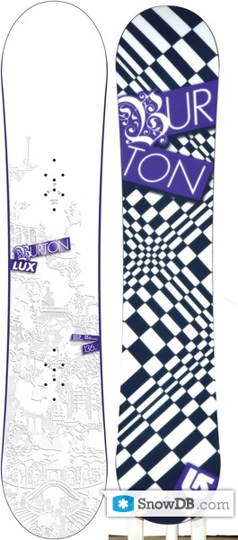 Snowboard Burton Lux 2009/2010 :: and ski catalog