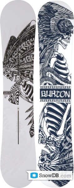 Snowboard Burton Twin 2009/2010 :: Snowboard and ski catalog ...