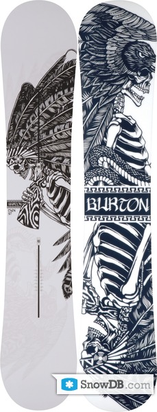 Snowboard Burton Twin 2009/2010 :: Snowboard and ski catalog 