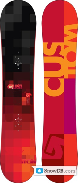 Snowboard Burton Custom Smalls V-Rocker 2010/2011