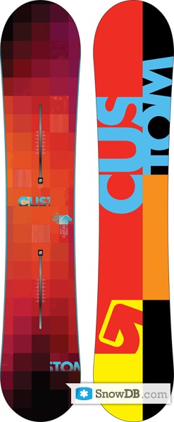 Snowboard Burton Custom Flying V 2010/2011 :: Snowboard and ski