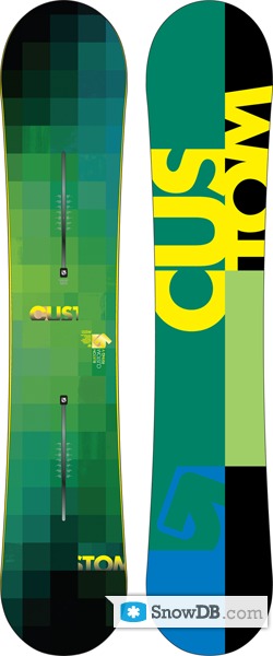 onduidelijk hoesten vier keer Snowboard Burton Custom Flying V 2010/2011 :: Snowboard and ski catalog  SnowDB.com