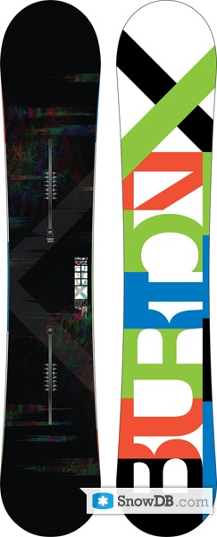 Snowboard Burton Custom X 2010/2011 :: Snowboard and ski catalog