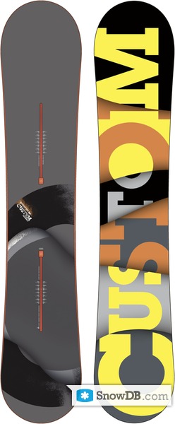 Snowboard Burton Custom Flying V 2011/2012 :: Snowboard and ski 