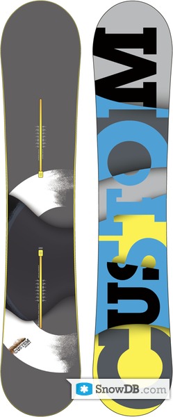 Snowboard Burton Custom Flying V 2011/2012 :: Snowboard and ski