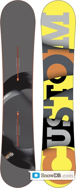 Kneden Aankondiging uitlokken Snowboard Burton Custom Flying V 2011/2012 :: Snowboard and ski catalog  SnowDB.com