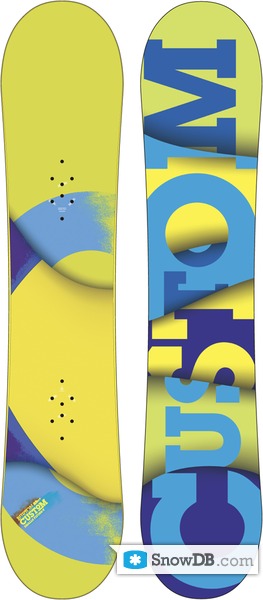 Snowboard Burton Custom Smalls Flying V 2011/2012 :: Snowboard and