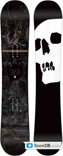 Snowboard Capita Black Snowboard of Death 2010/2011 :: Snowboard 