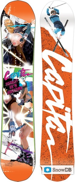 Snowboard Capita Totally FK'n Awesome! 2011/2012 :: Snowboard and