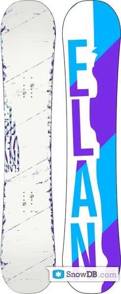 Snowboard Elan Inverse 2011/2012 :: Snowboard and ski catalog