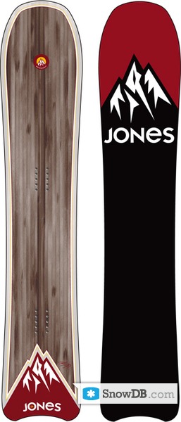 Snowboard Jones Hovercraft 2011/2012 :: Snowboard and ski catalog