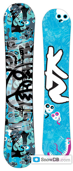 Snowboard K2 Jibpan 2008/2009 :: Snowboard and ski catalog SnowDB.com