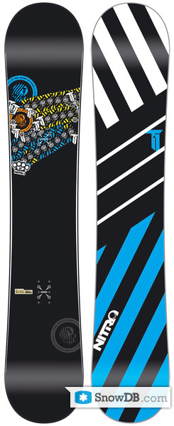 ei Uitgestorven Vaderlijk Snowboard Nitro T1 2007/2008 :: Snowboard and ski catalog SnowDB.com