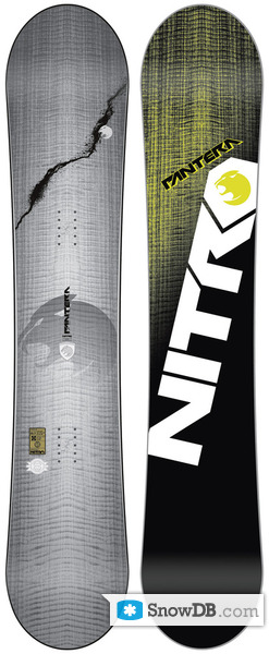 Dezelfde belasting afbreken Snowboard Nitro Pantera 2009/2010 :: Snowboard and ski catalog SnowDB.com