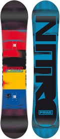 Nitro Prime Zero Camber Colorband Wide 2011/2012 156 snowboard