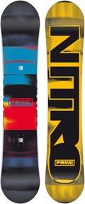 Nitro Prime Zero Camber Colorband Wide 2011/2012 163 snowboard