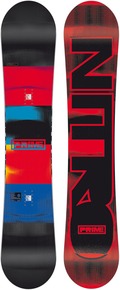 Nitro Prime Zero Camber Colorband Wide 2011/2012 165 snowboard