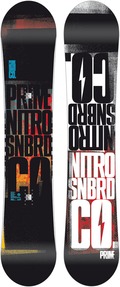 Nitro Prime Zero Camber Propaganda Wide 2011/2012 163 snowboard