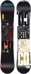 Nitro Prime Zero Camber Propaganda 2011/2012 155 snowboard