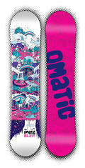 Snowboard O-Matic Blast 2009/2010 snowboard