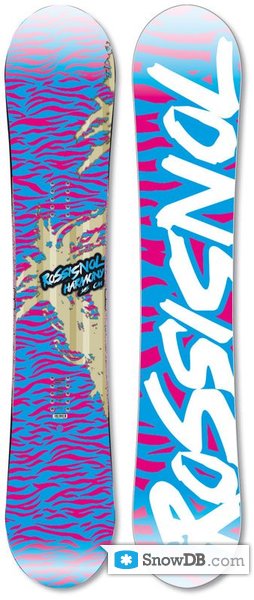 Snowboard Rossignol Harmony 2008 2009 Snowboard and ski catalog