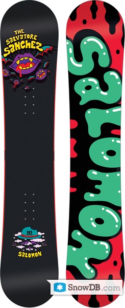 Snowboard Salomon Salvatore Sanchez Black 2011/2012 :: Snowboard