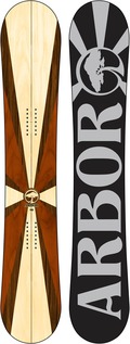 Snowboard Arbor A-Frame 2011/2012 snowboard