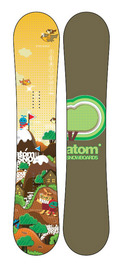 Atom A-Slide III 2009/2010 125 snowboard