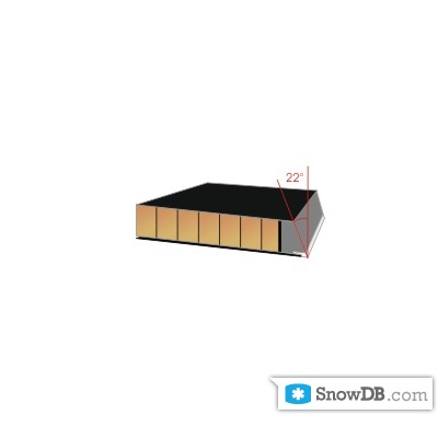 Amplid" technology 22° Slanted ABS Sidewalls of 2010/2011