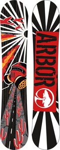 Arbor Wasteland 2010/2011 snowboard