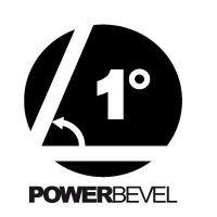 Atomic" technology 1° Power Bevel of 2011/2012