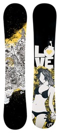 Burton Love 2007/2008 155 snowboard