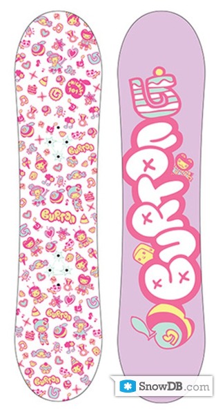 Snowboard Burton Chicklet 2007/2008 :: Snowboard and ski