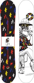 Burton Easy Livin Flying V 2010/2011 155 snowboard
