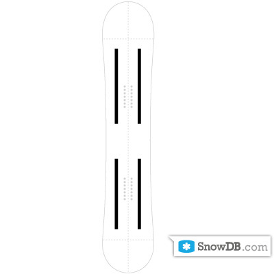 Capita" technology 4x30mm-wide Carbon Stringers of 2010/2011