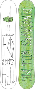Dinosaurs Will Die Genovese 2011/2012 snowboard