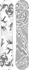 K2 Lil Kandi 2011/2012 100 snowboard