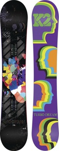 K2 Turbo Dream 2011/2012 159 snowboard